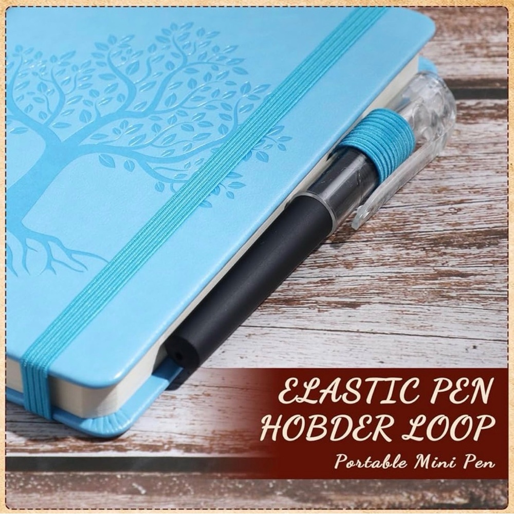 Tree of Life Leather Bound Journal Notebook - Pick One Color - Picture 7 of 9
